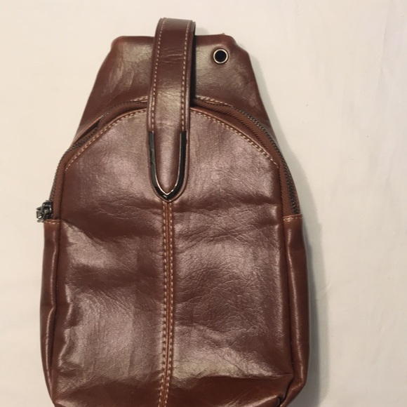 BAOSHA Small Vegan Leather Slingback Bag Purse - Picture 5 of 8